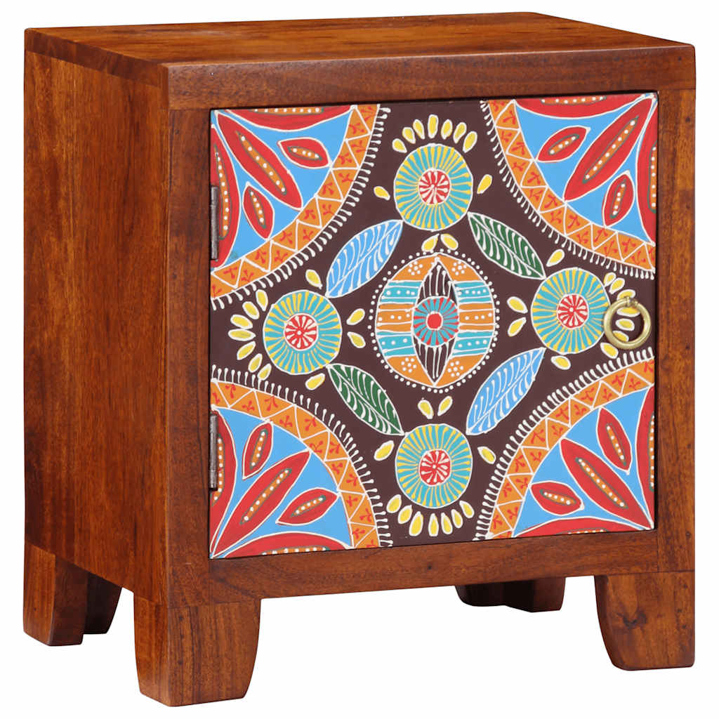 vidaXL Nachtkastje 40x30x45 cm massief acaciahout