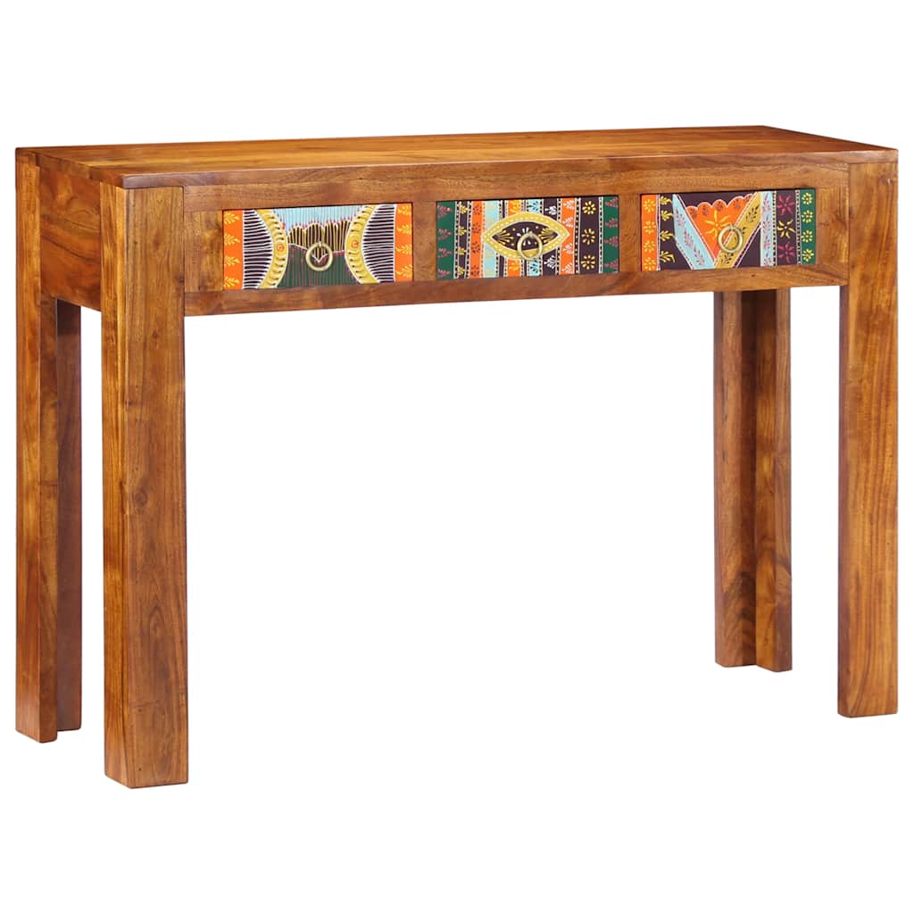 vidaXL Wandtafel 80x35x75 cm massief acaciahout