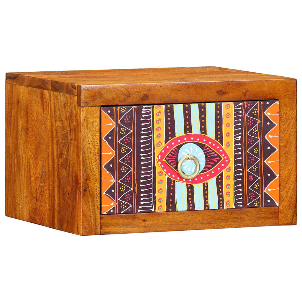 vidaXL Nachtkastje met lade Bruin 35 x 30 x 22 cm