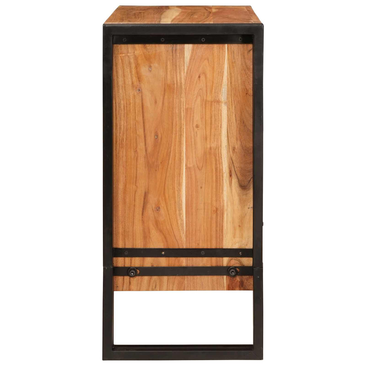 vidaXL Dressoir met lade Bruin 66 x 33 x 70 cm Massief Mango Hout