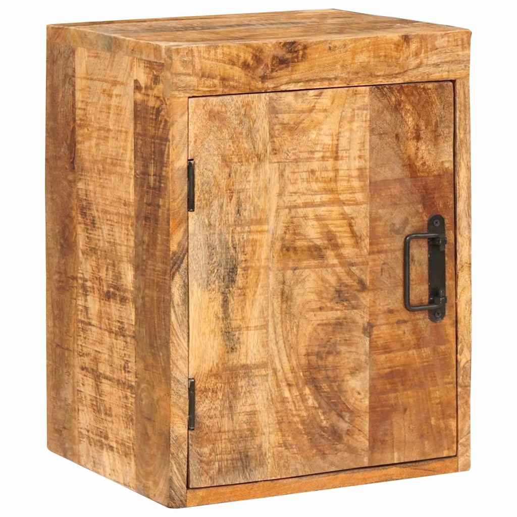 vidaXL Nachtkastje Bruin 35 x 33 x 48 cm Massief Mango Hout