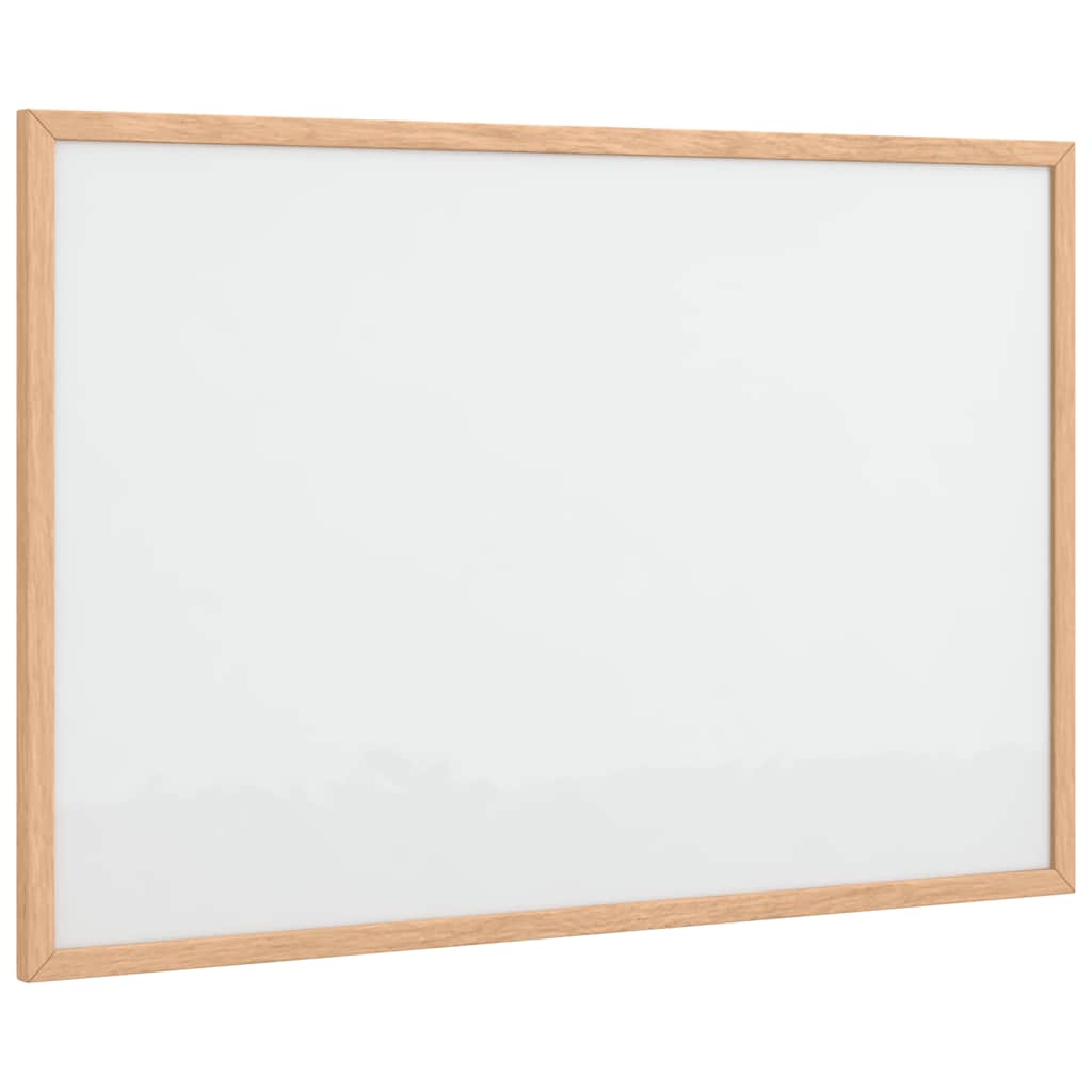 vidaXL Magnetisch whiteboard met massief grenenhouten frame 40x30 cm
