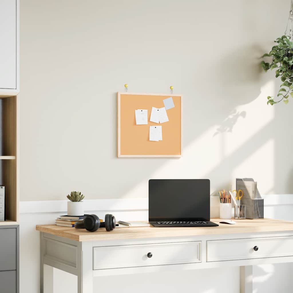 vidaXL Magnetisch whiteboard met massief grenenhouten frame 40x30 cm
