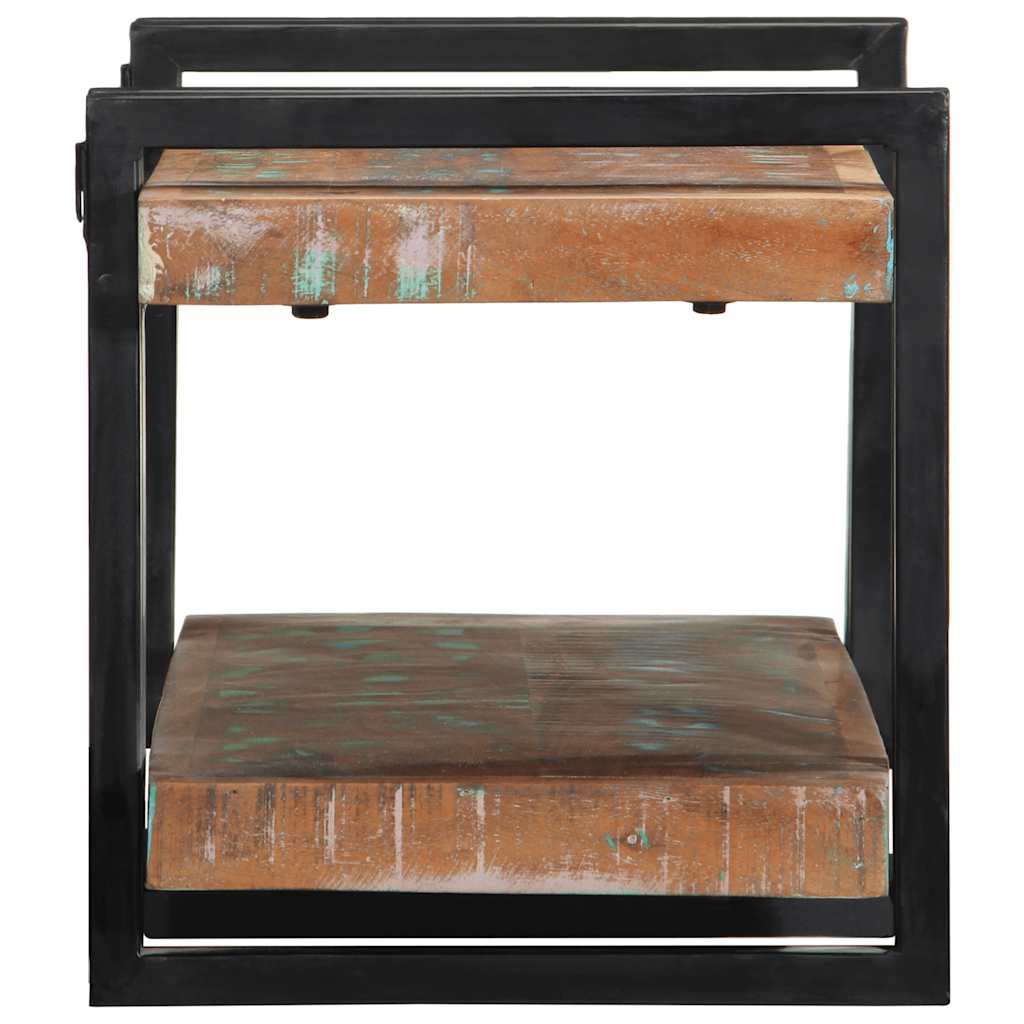 vidaXL Wall Shelf Solid Reclaimed Wood Multicolour