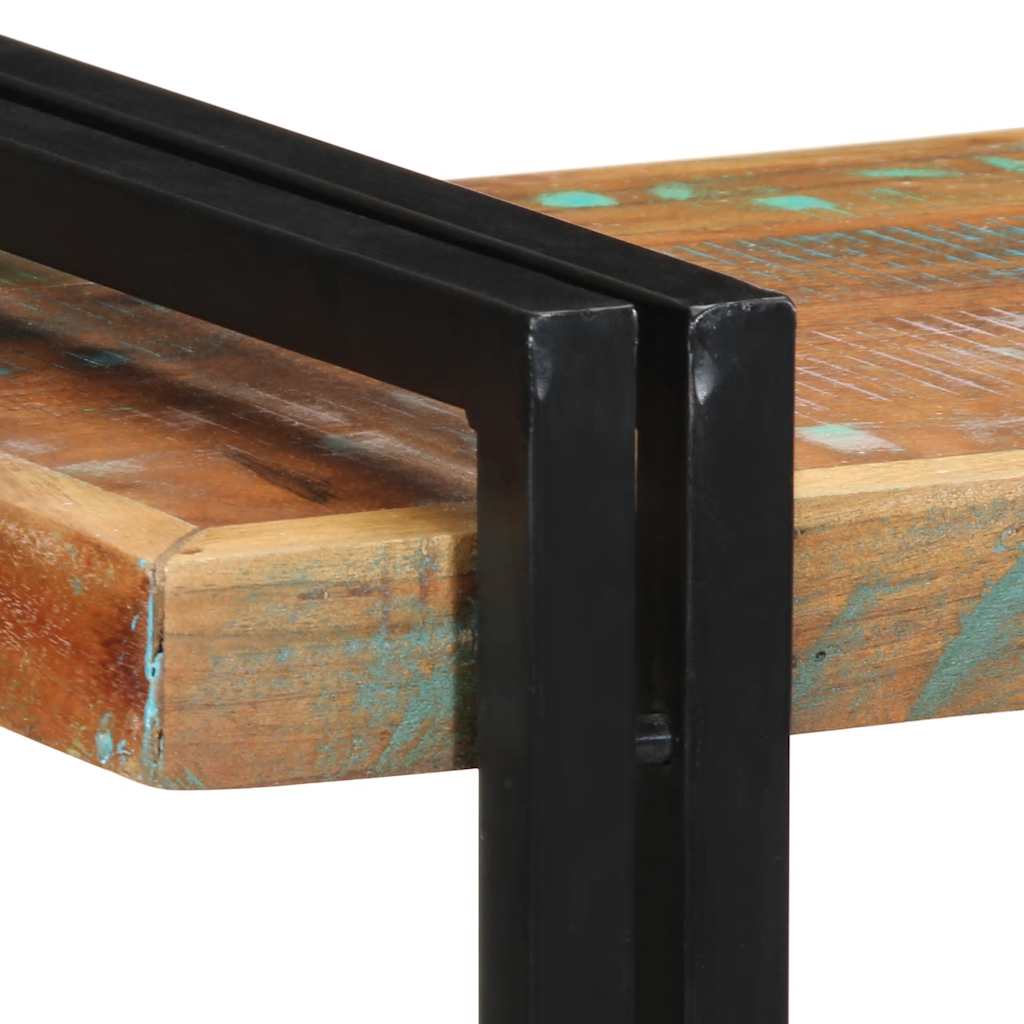 vidaXL Wall Shelf Solid Reclaimed Wood Multicolour