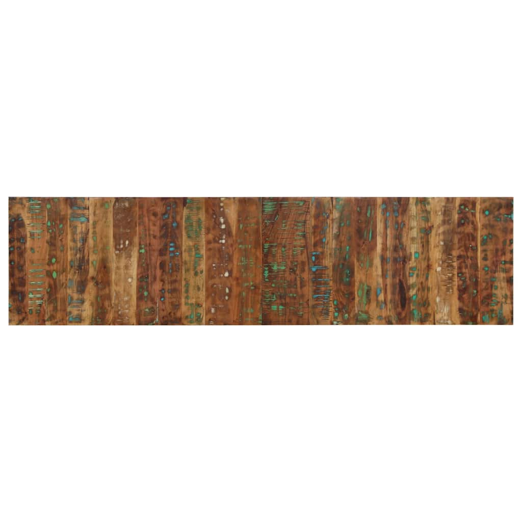 vidaXL Hoofdbord 120 cm massief ruw mangohout