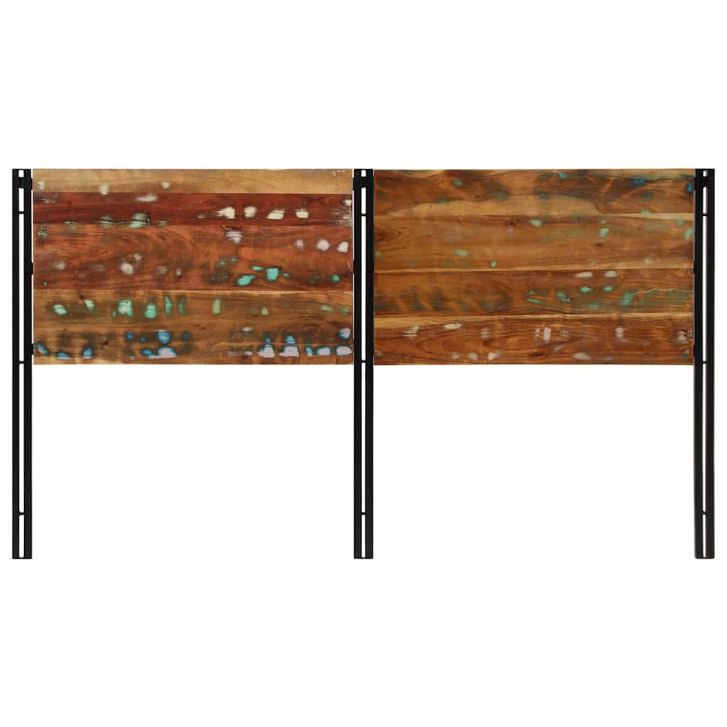 vidaXL Hoofdeinde 100 cm massief hout mango en ijzer