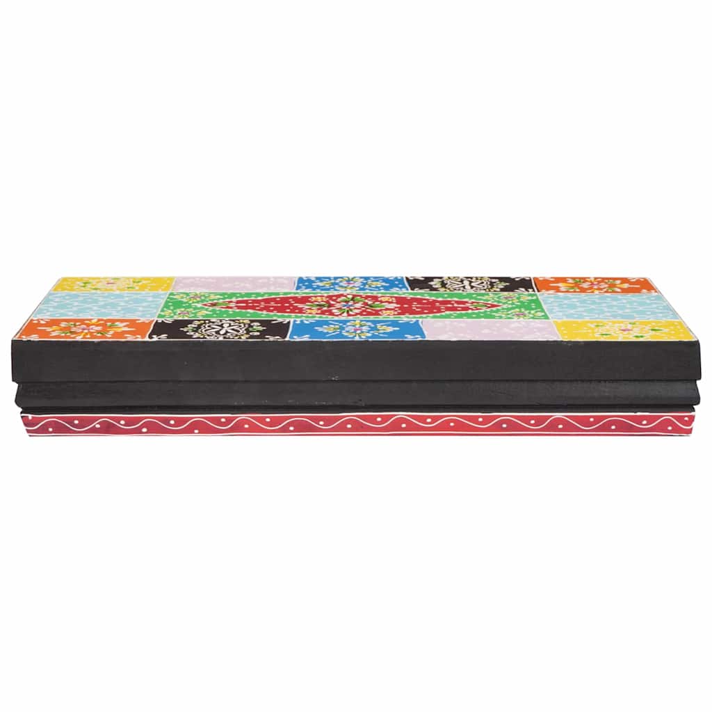vidaXL Wall Shelves Multicolour 40 x 20 x 6 cm Solid Mango Wood