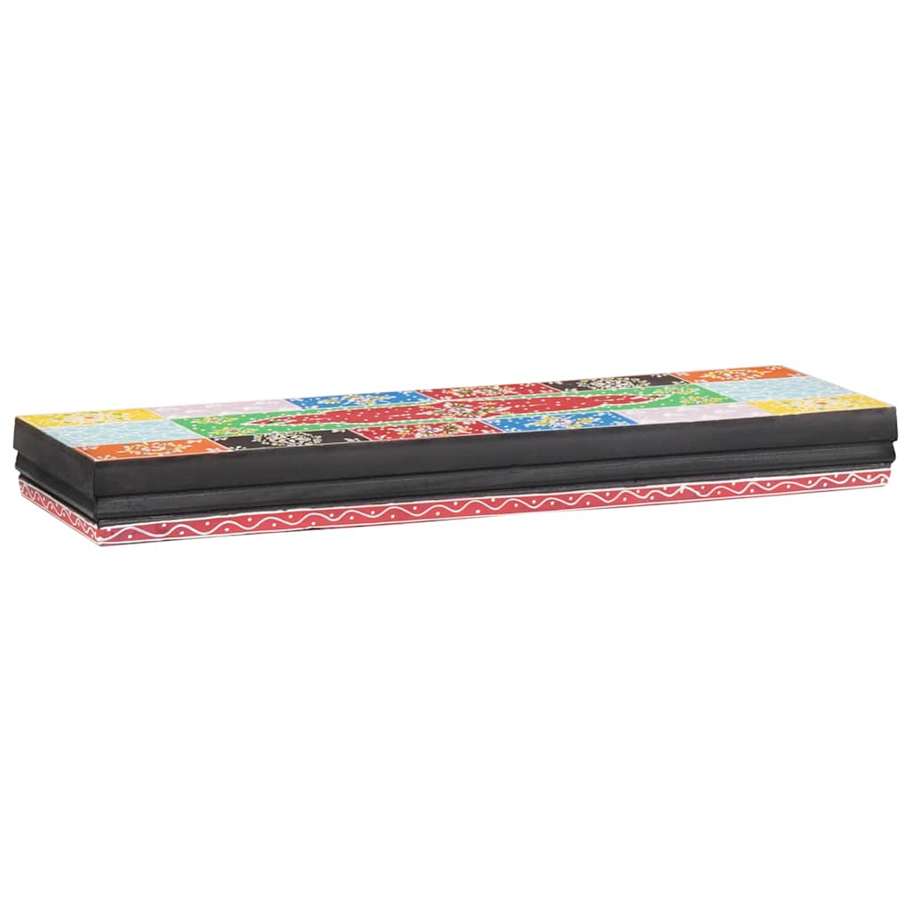 vidaXL Wall Shelves Multicolour 40 x 20 x 6 cm Solid Mango Wood
