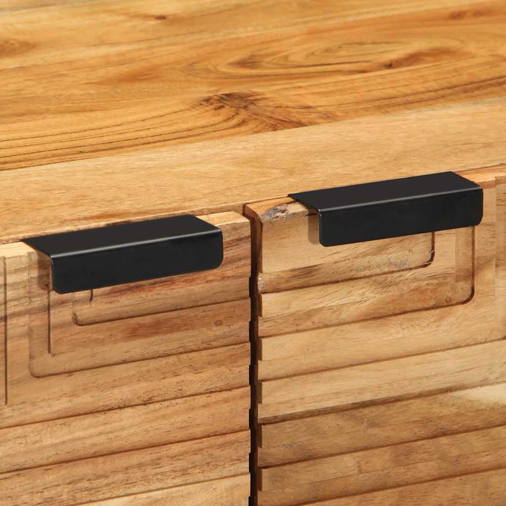 vidaXL Salontafel 80x50x40 cm massief mangohout bruin