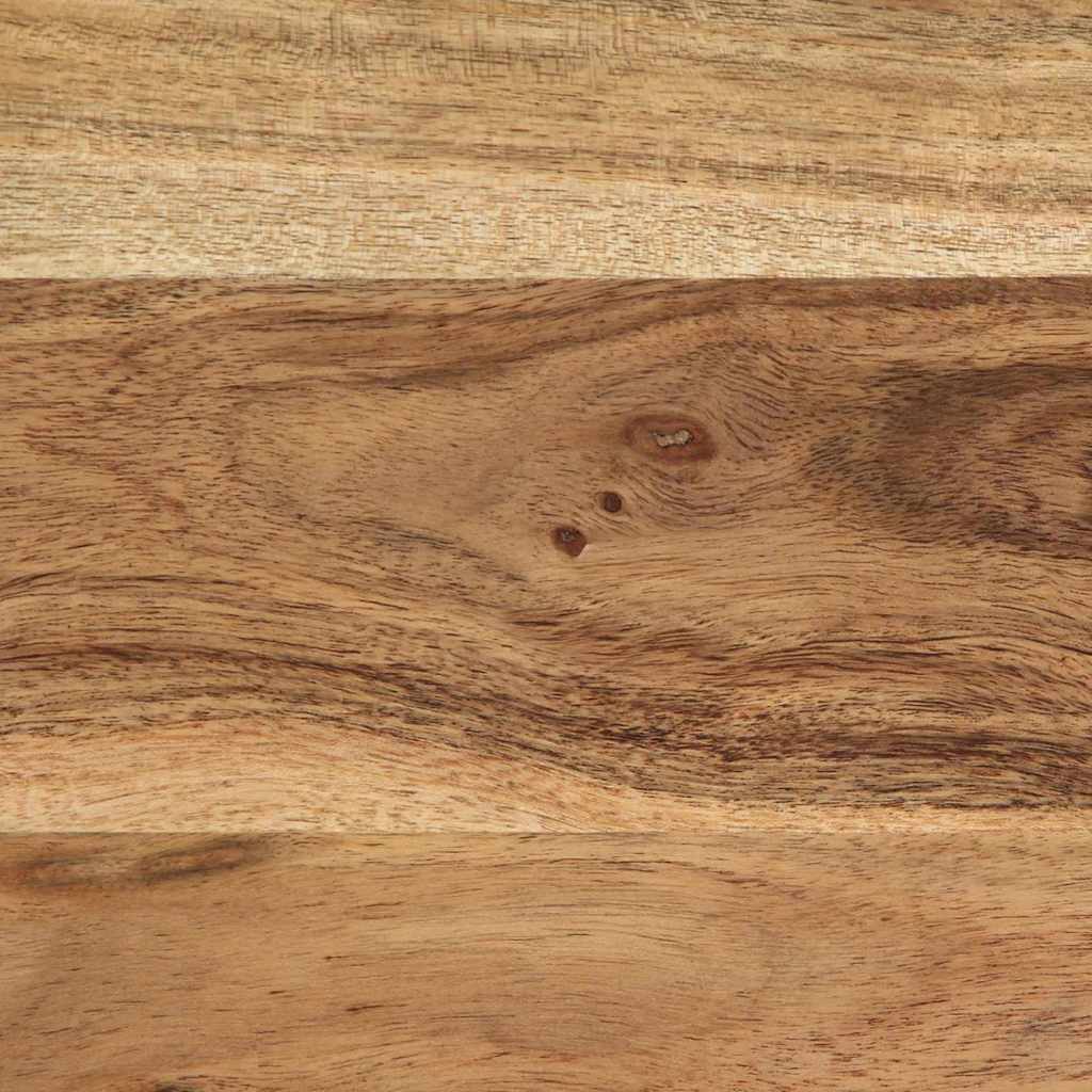 vidaXL Dressoir met plank Bruin 40 x 33,5 x 75 cm Massief Mango Hout