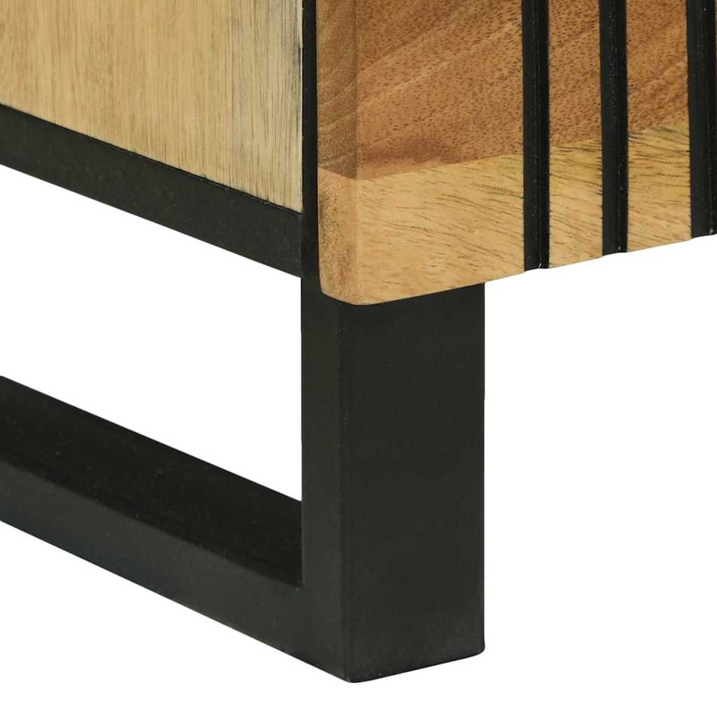 vidaXL Nachtkastje met lade Bruin 50 x 33 x 60 cm Massief acaciahout