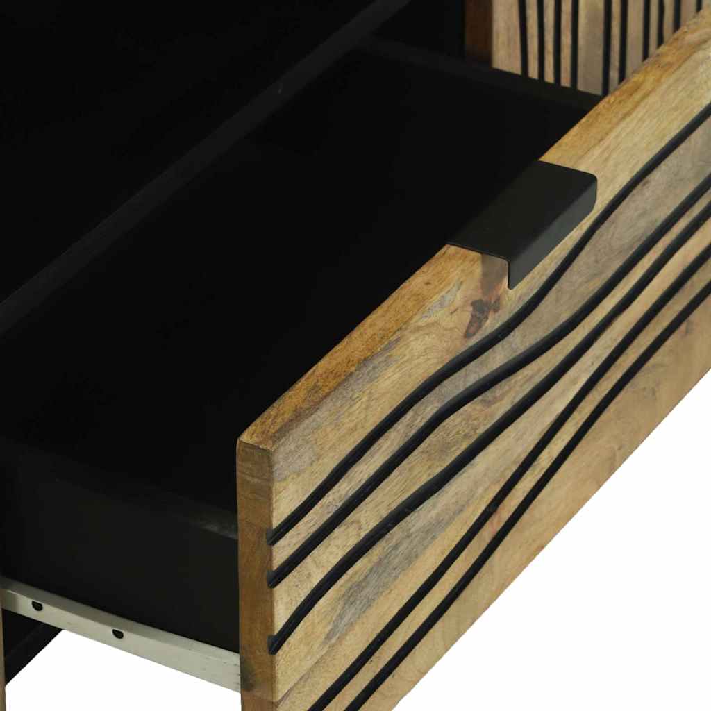 vidaXL TV Eenheden met lade Bruin 105 x 33 x 46 cm Bewerkt hout