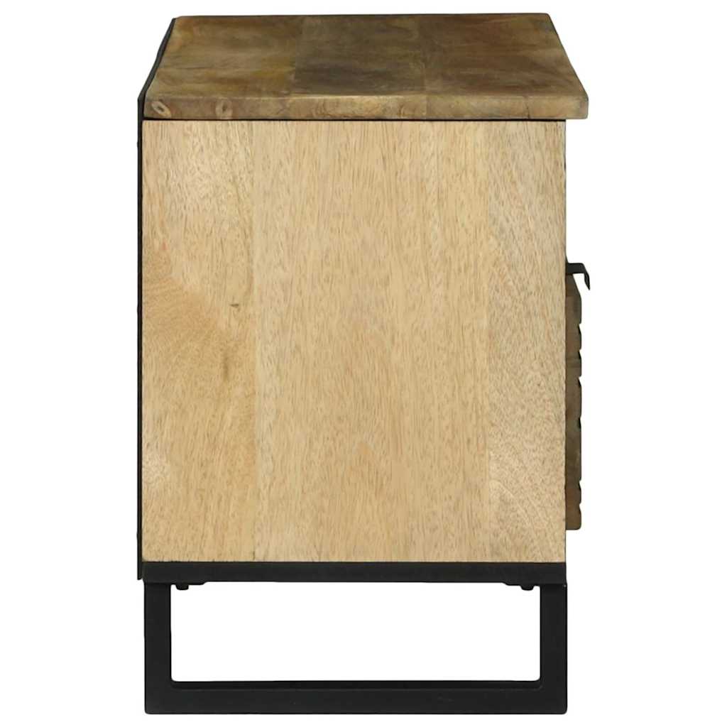 vidaXL TV Eenheden met lade Bruin 105 x 33 x 46 cm Bewerkt hout