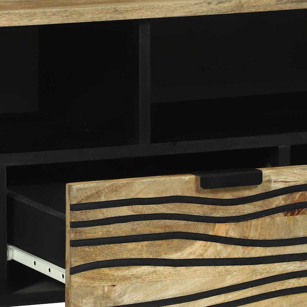vidaXL TV Eenheden met lade Bruin 105 x 33 x 46 cm Bewerkt hout
