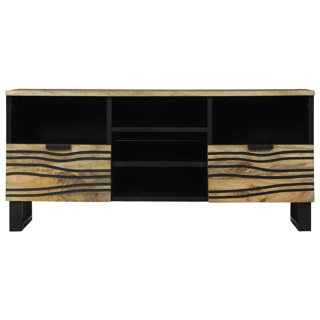 vidaXL TV Eenheden met lade Bruin 100 x 33 x 46 cm Bewerkt hout