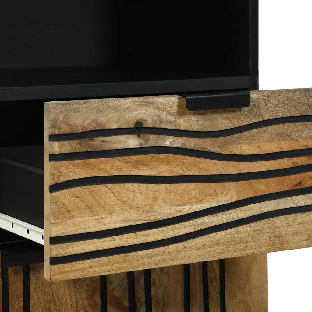 vidaXL Bathroom Sink Cabinet Brown 38 x 33 x 160 cm