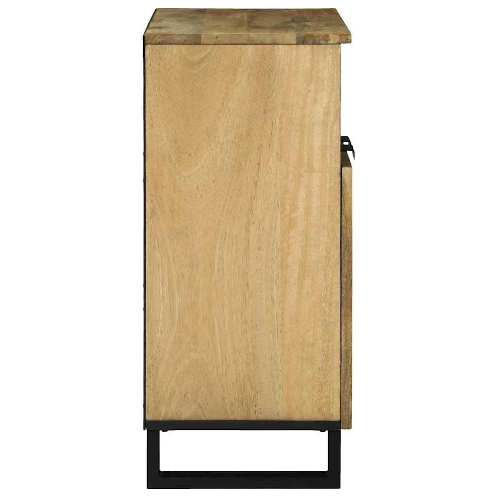vidaXL Dressoir met lade Bruin 60 x 33 x 75 cm massief mangohout