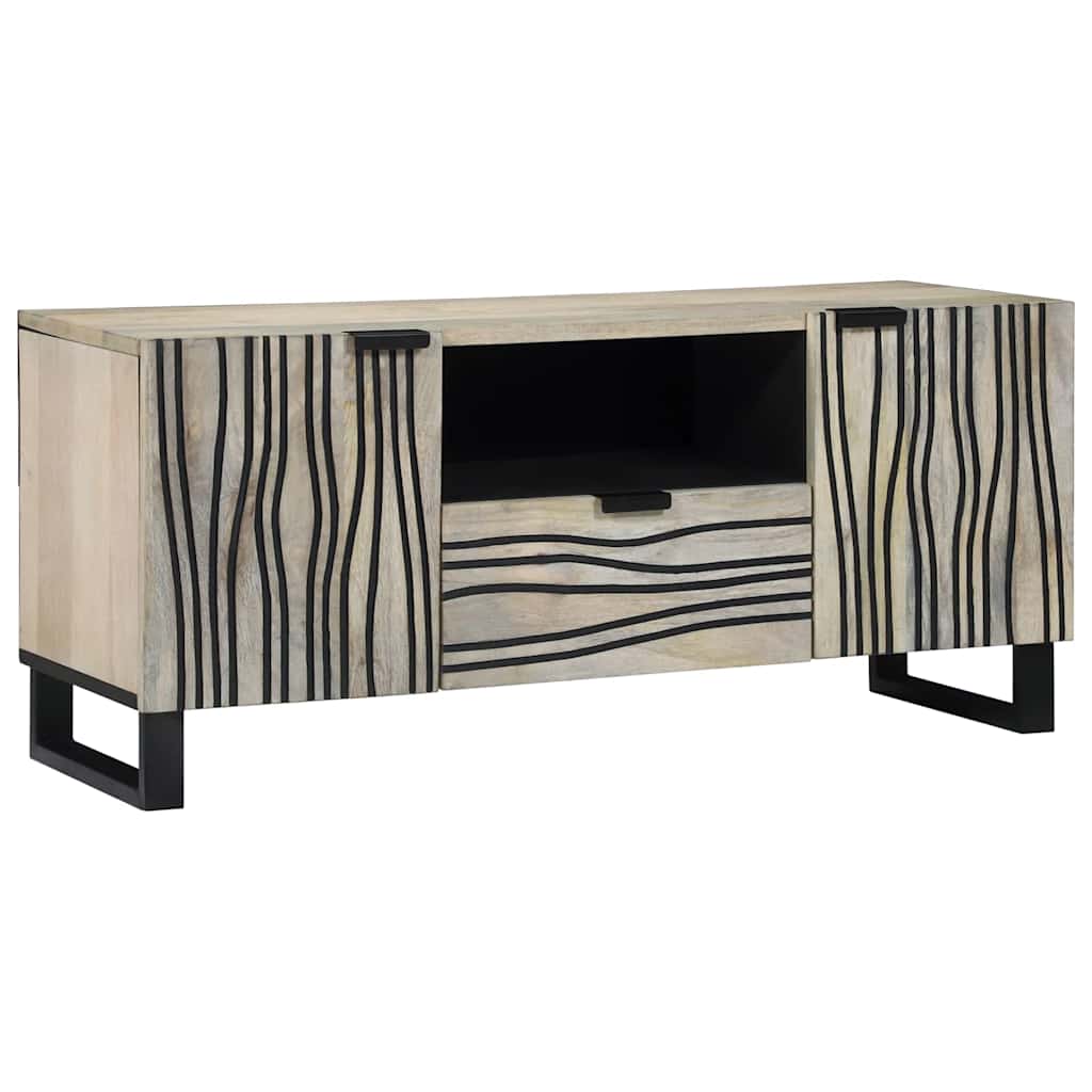 vidaXL TV Eenheden met lade Bruin 105 x 33 x 46 cm Bewerkt hout