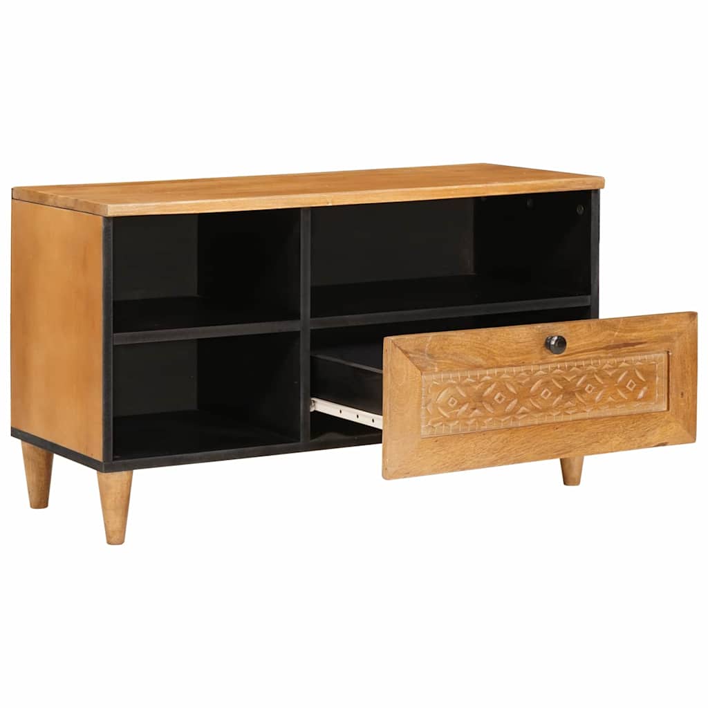 vidaXL TV Eenheden met lade Lichtbruin 80 x 33 x 46 cm Bewerkt hout