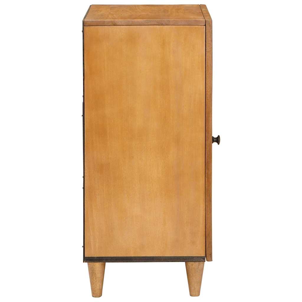 vidaXL Dressoir Lichtbruin Massief mangohout en engineered hout
