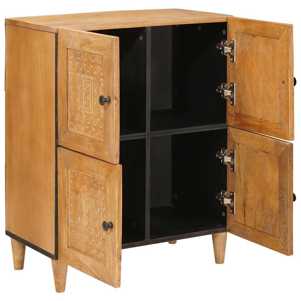 vidaXL Dressoir 60 x 33 x 75 cm Massief Mango Hout