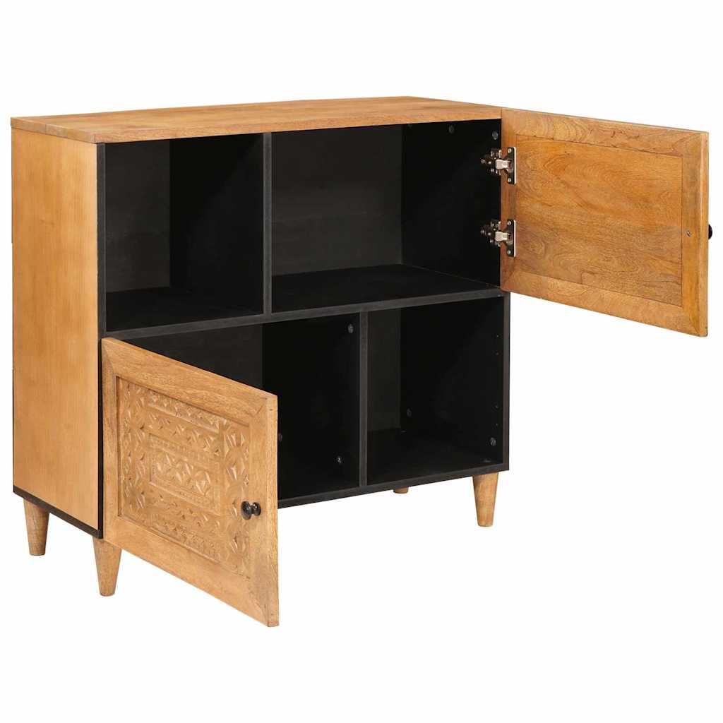 vidaXL Dressoir Lichtbruin 33.5 x 80 x 75 cm