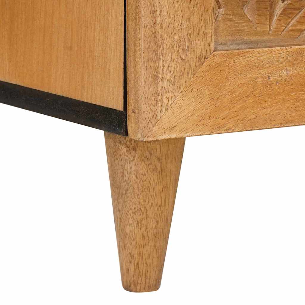 vidaXL Dressoir Lichtbruin 33.5 x 80 x 75 cm