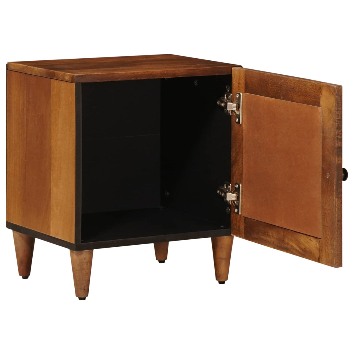 vidaXL Nachtkastje Bruin 40 x 33 x 46 cm Massief Mango Hout