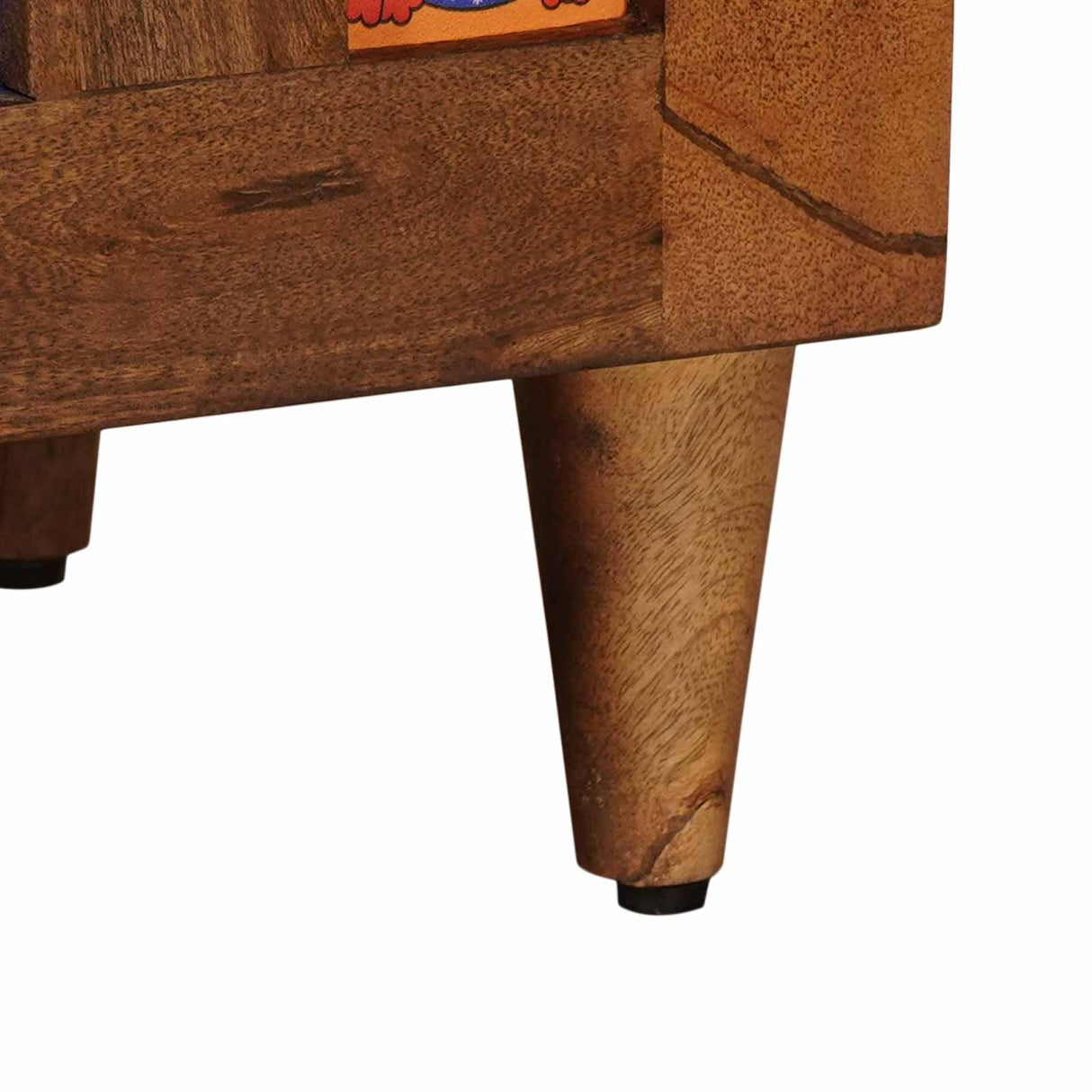 vidaXL Nightstand with Drawer Brown 50 x 33 x 60 cm Solid Mango Wood