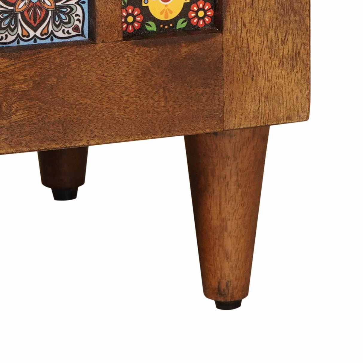 vidaXL Dressoir Walnotenhout 60 x 33 x 75 cm Massief Mango Hout