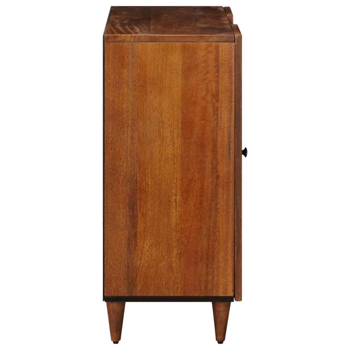 vidaXL Sideboard Walnut 90 x 33.5 x 75 cm Solid Mango Wood