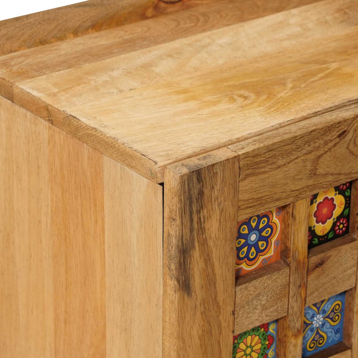 vidaXL TV Kast Walnotenhout 105 x 33 x 46 cm Massief Mango Hout