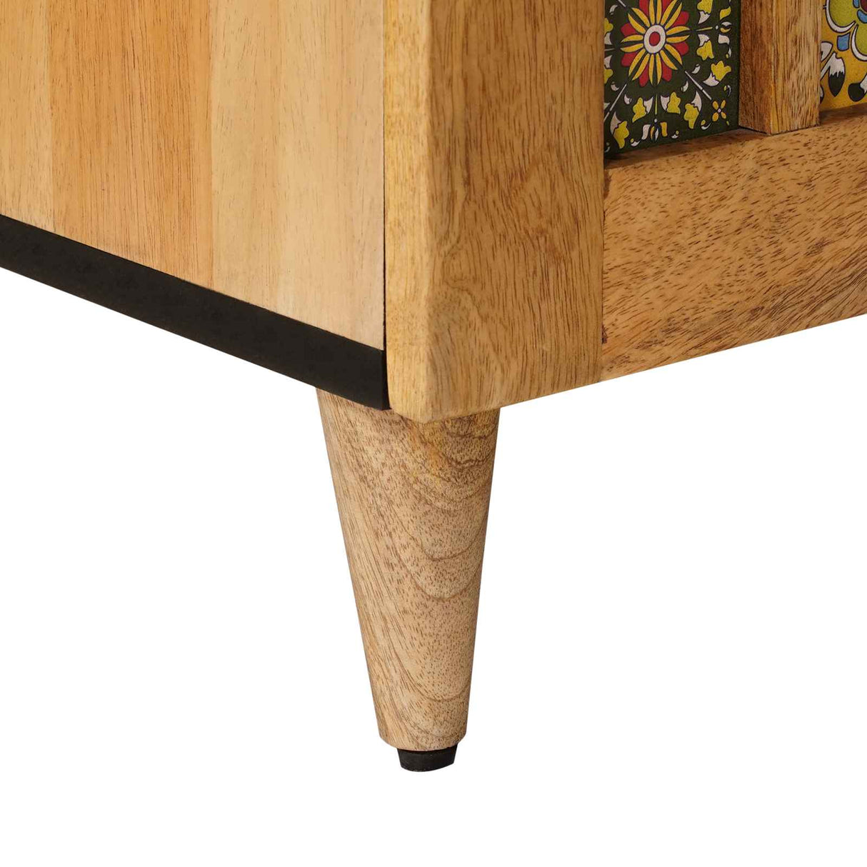 vidaXL TV Kast Walnotenhout 105 x 33 x 46 cm Massief Mango Hout