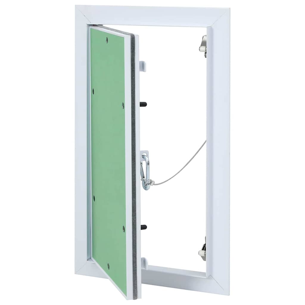 vidaXL Access Panel with Aluminium Frame and Plasterboard 200x200 mm
