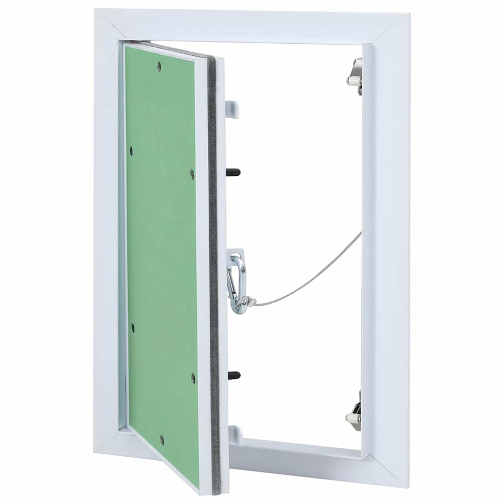 vidaXL Access Panel with Aluminium Frame and Plasterboard 200x200 mm