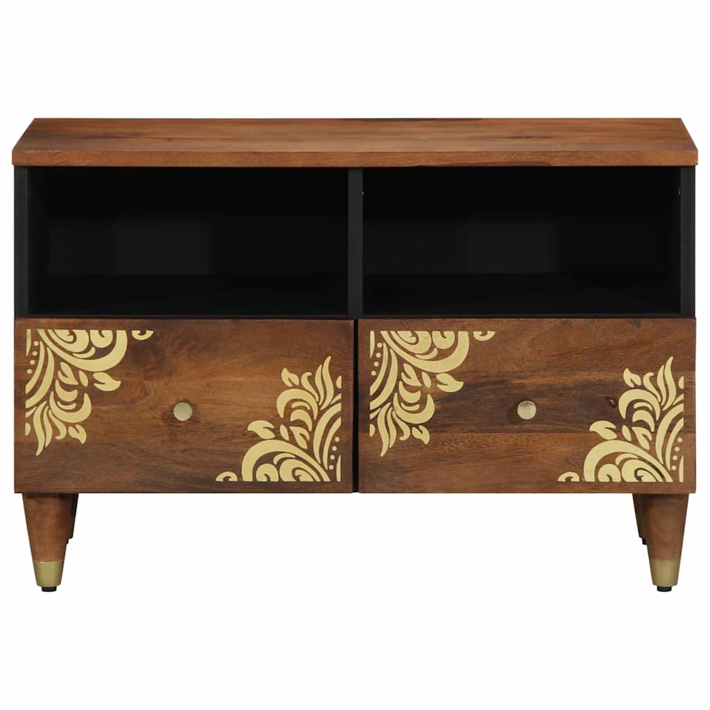 vidaXL TV Kast Honing bruin 70 x 33 x 46 cm Massief Mango Hout