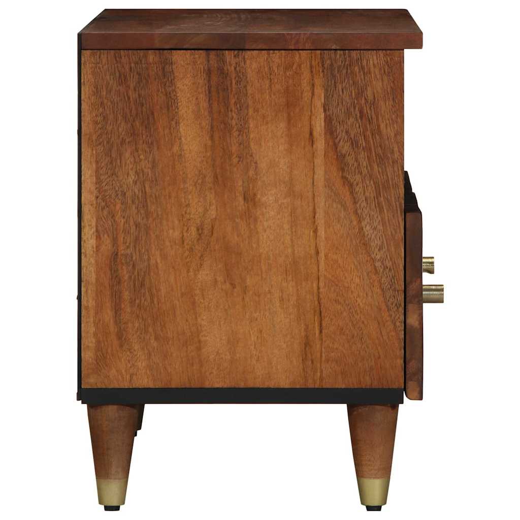vidaXL TV Kast Honing bruin 70 x 33 x 46 cm Massief Mango Hout