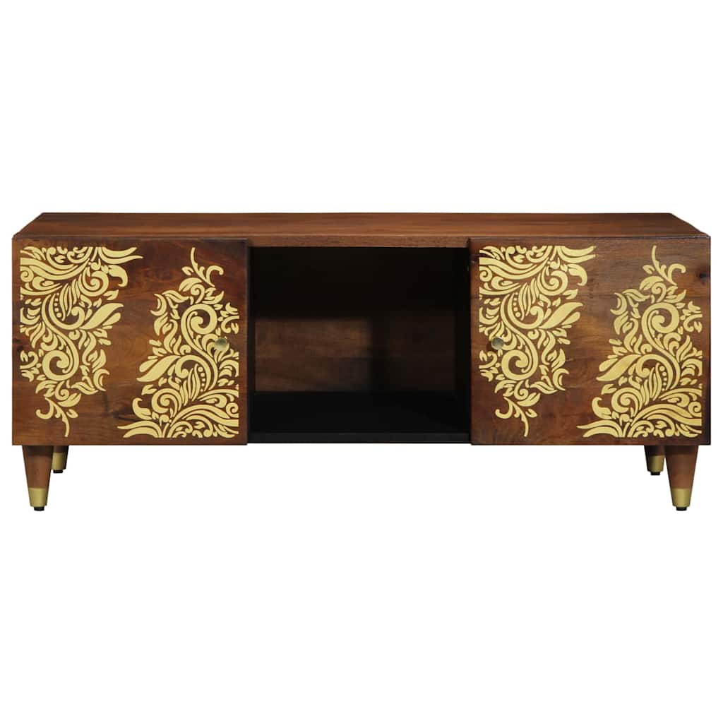 vidaXL Salontafel Honing bruin 100 x 54 x 40 cm Massief Mango Hout