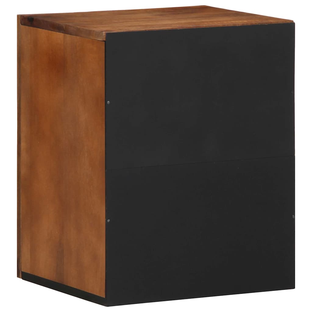 vidaXL Wandkast Honing bruin 38 x 33 x 48 cm Massief Mango Hout