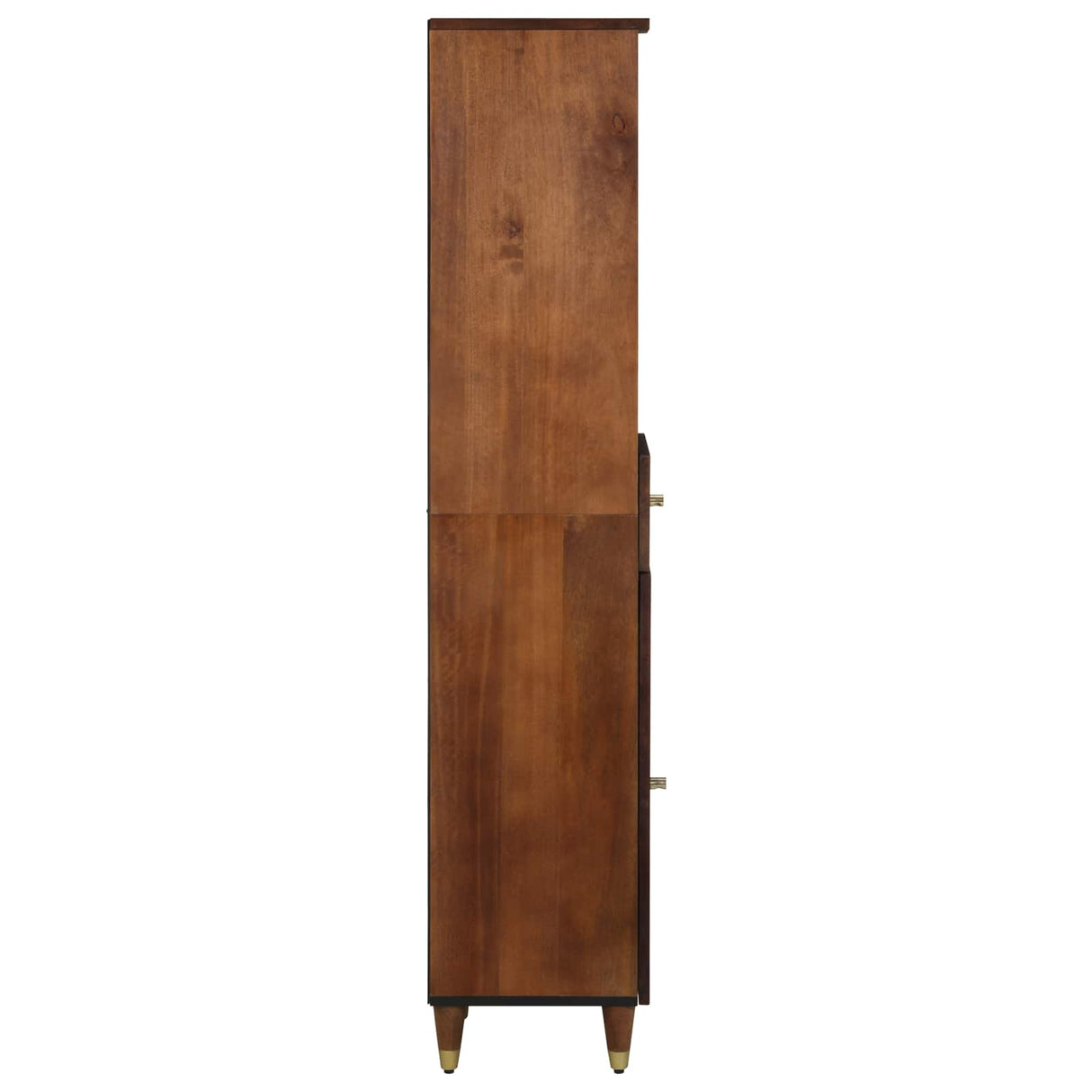 vidaXL Badkamerkast Honingbruin 38 x 33 x 160 cm Massief Mango Hout