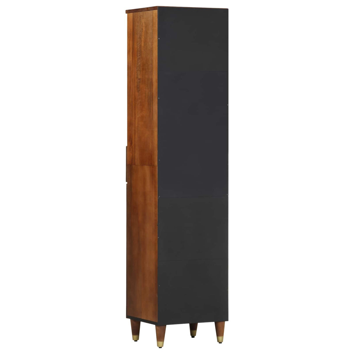 vidaXL Badkamerkast Honingbruin 38 x 33 x 160 cm Massief Mango Hout