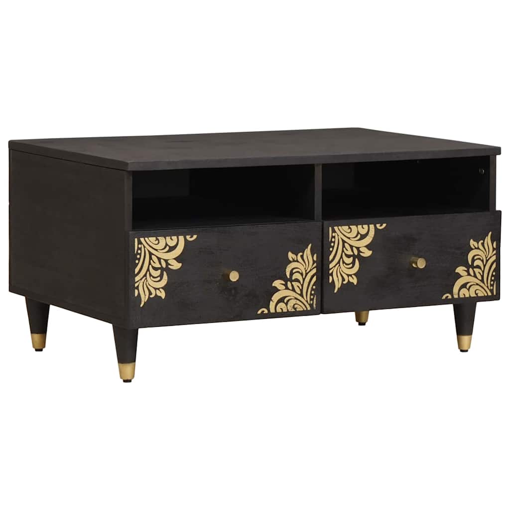 vidaXL Salontafel Honing bruin 80 x 54 x 40 cm Massief Mango Hout