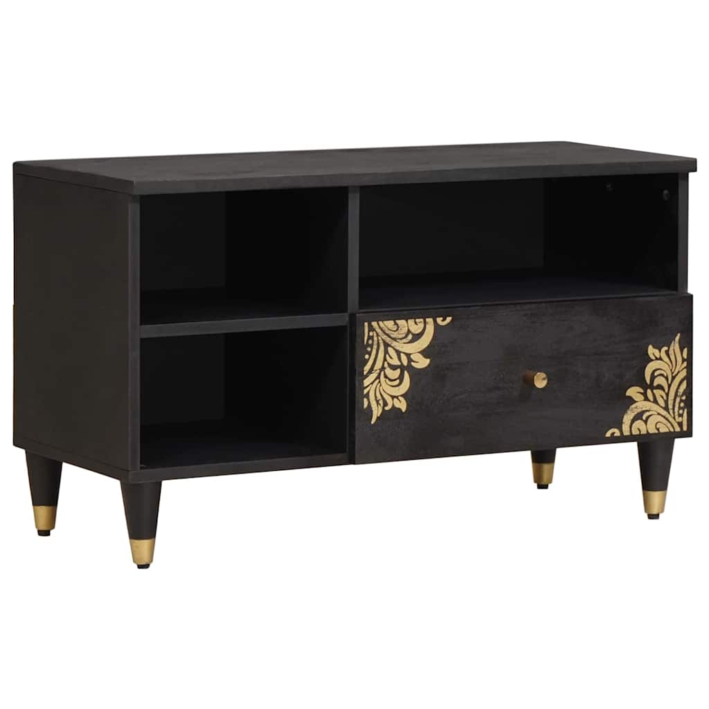 vidaXL TV Kast Honing bruin 80 x 33 x 46 cm Massief Mango Hout