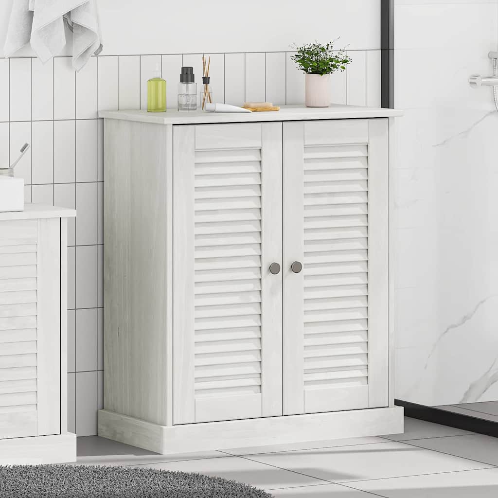 vidaXL Bathroom Cabinet VIGO Brown and Honey Brown 68 x 34 x 80 cm