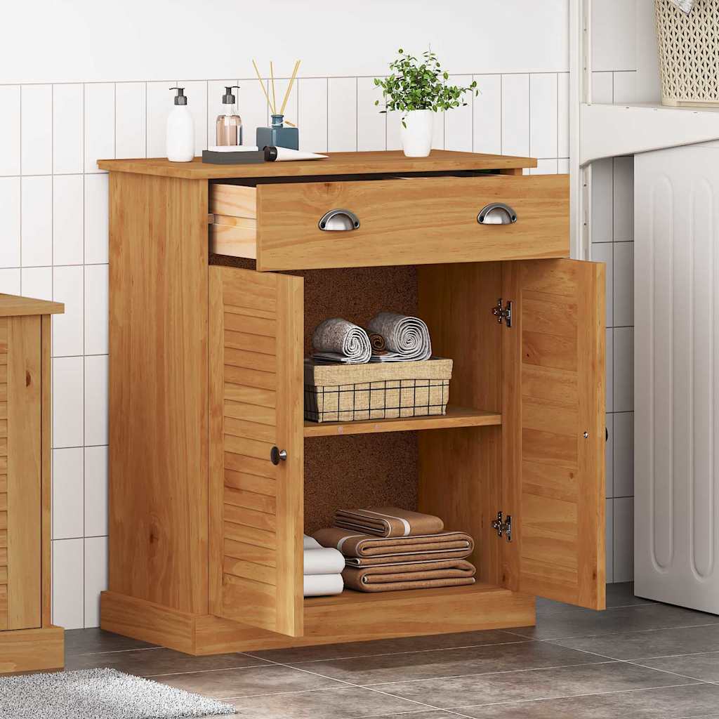 vidaXL Badkamerkast VIGO Bruin en Honingbruin 68 x 34 x 80 cm