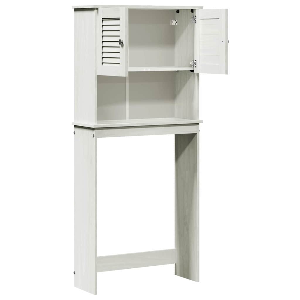 vidaXL Washing Machine Cabinet VIGO Brown and Honey Brown 72.5 x 27 x 161 cm