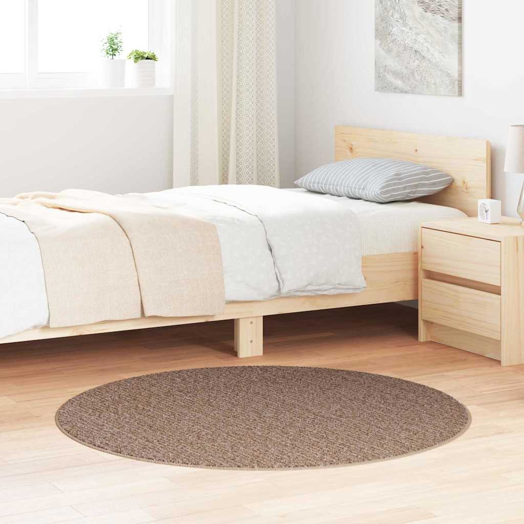 vidaXL Vloerkleed shaggy anti-slip 80x150 cm donkergrijs