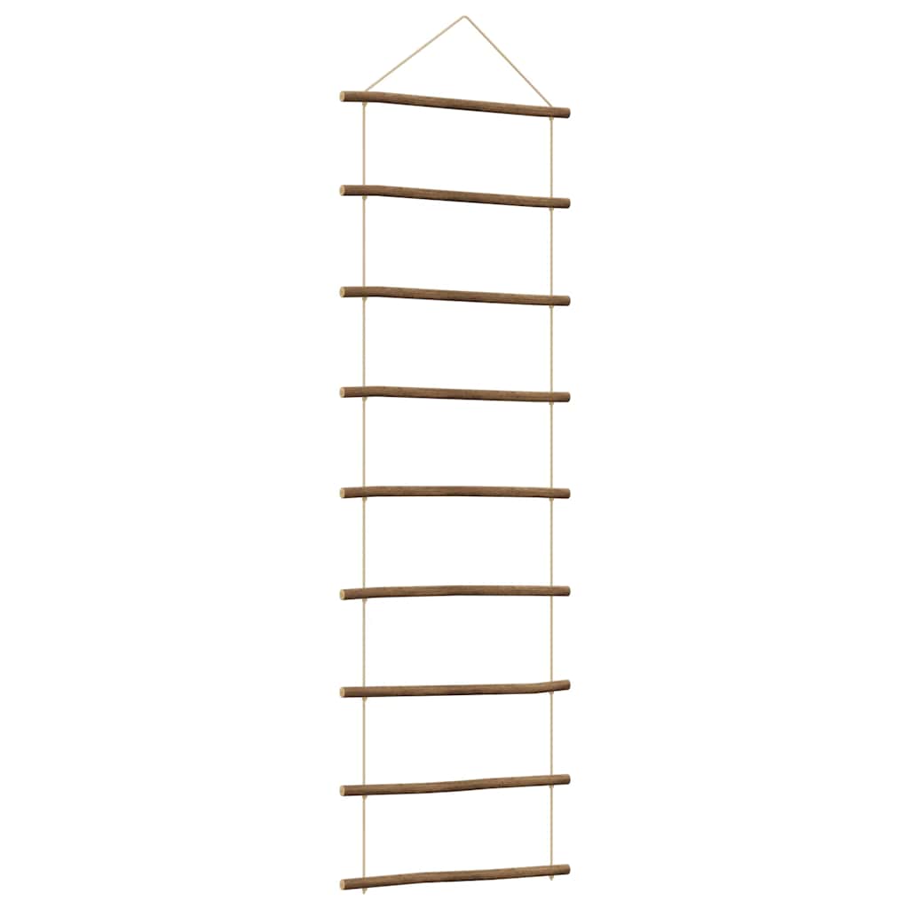 vidaXL Wall Decorations Ladder-shaped 2 pcs 30x100 cm Natural Teak