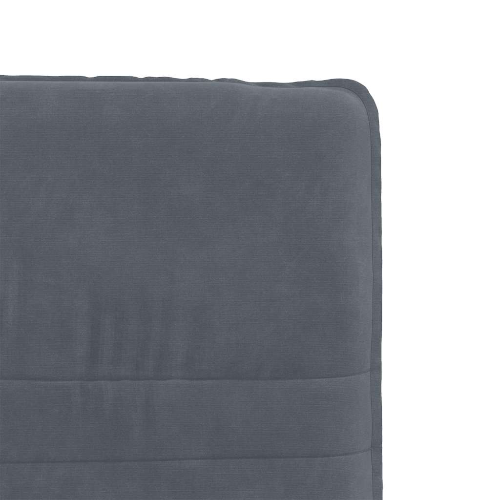 vidaXL Dining Chair Velvet Light Grey